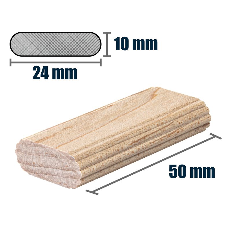 10 mm Loose Tenons  25 ct  hires