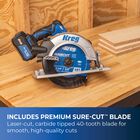Kreg 20V Ionic Drive&trade; 7 1/4" Circular Saw Kit, , hi-res