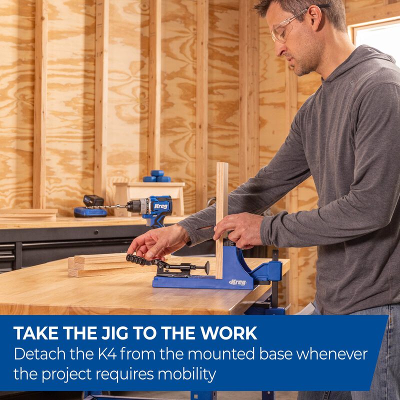 Kreg PocketHole Jig K4 Workstation  hires