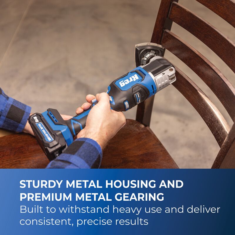Kreg 20V Ionic Drive&trade; Oscillating Multi-Tool Kit, , hi-res