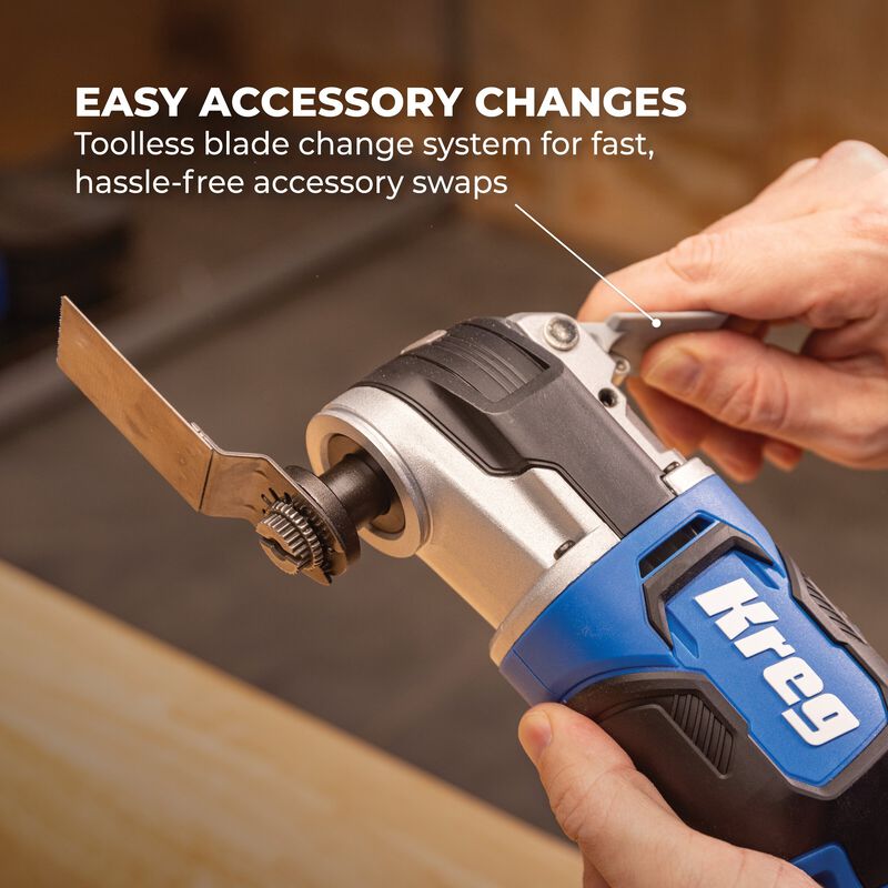 Kreg 20V Ionic Drive&trade; Oscillating Multi-Tool Kit, , hi-res