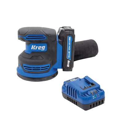 Kreg 20V Ionic Drive&trade; 5" Random Orbit Sander Kit