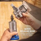 Kreg 20V Ionic Drive&trade; 1/4" Trim Router Kit, , hi-res