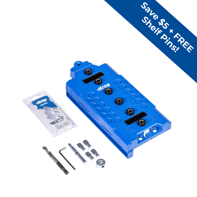 Shelf Pin Jig 1/4"