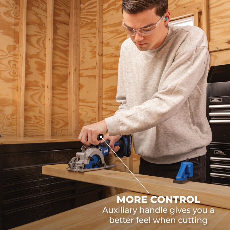 Kreg 20V Ionic Drive™ 4 1/2" Circular Saw Kit, , hi-res