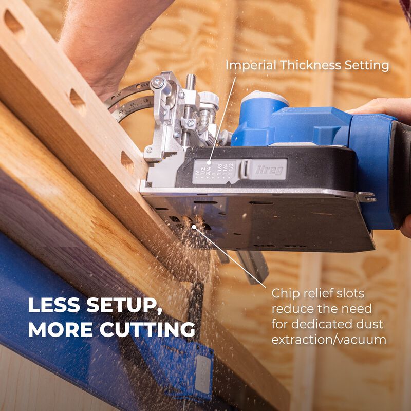 Kreg Edge 20V Ionic Drive Loose Tenon Joiner Tool Only  hires