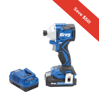 Kreg 20V Ionic Drive™ Impact Driver Kit,  Kreg 20V Ionic Drive™ Impact Driver Kit