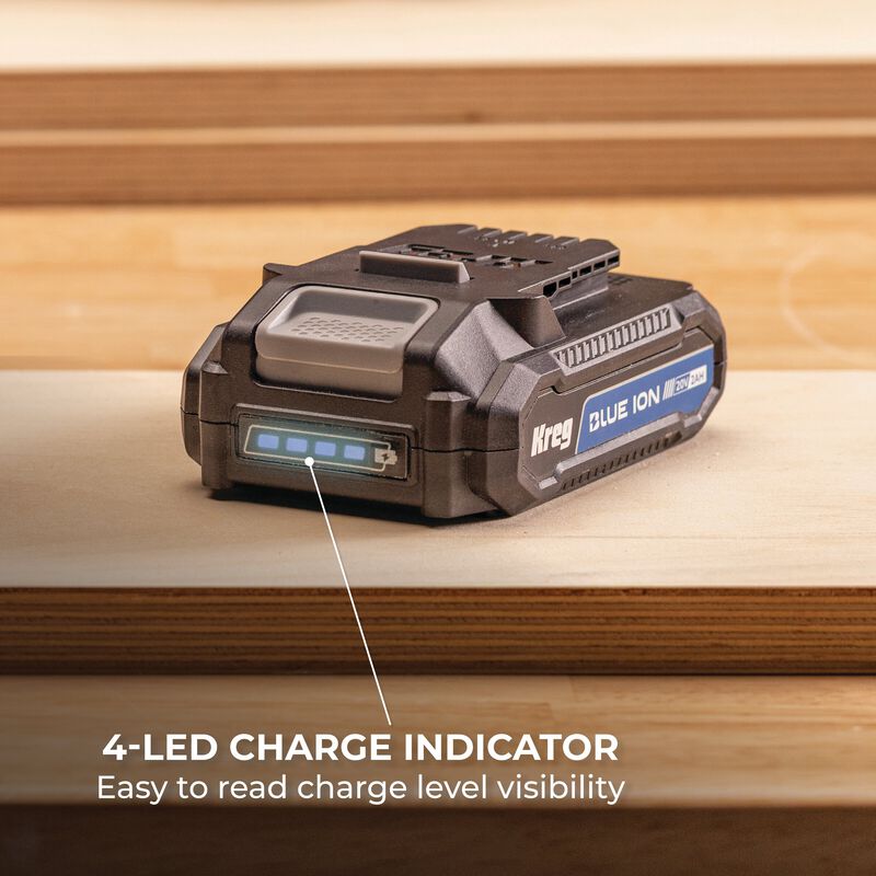 Kreg 20V Blue Ion™ 2.0Ah Battery Pack, , hi-res