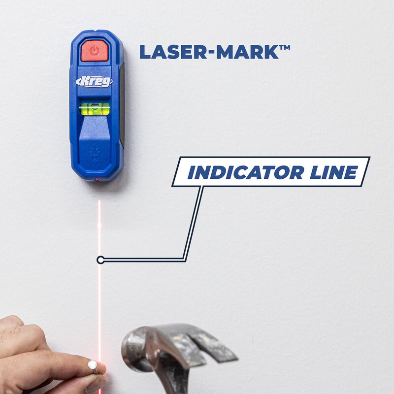 Stud Finder With Laser Level – Magnetic Stud Detector & Laser Level Tool Combo (STUDMAXX)