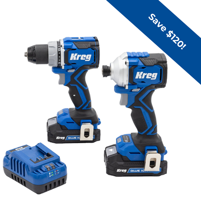 Kreg 20V Ionic Drive&trade; Drill + Driver Combo Kit