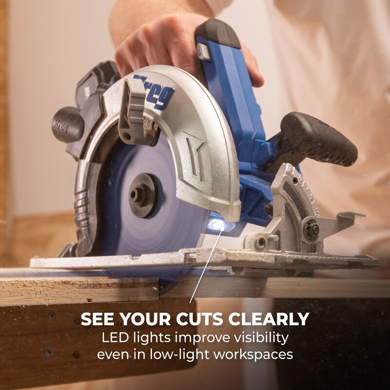 Kreg 20V Ionic Drive™ 7-1/4" Circular Saw (Tool Only), , hi-res