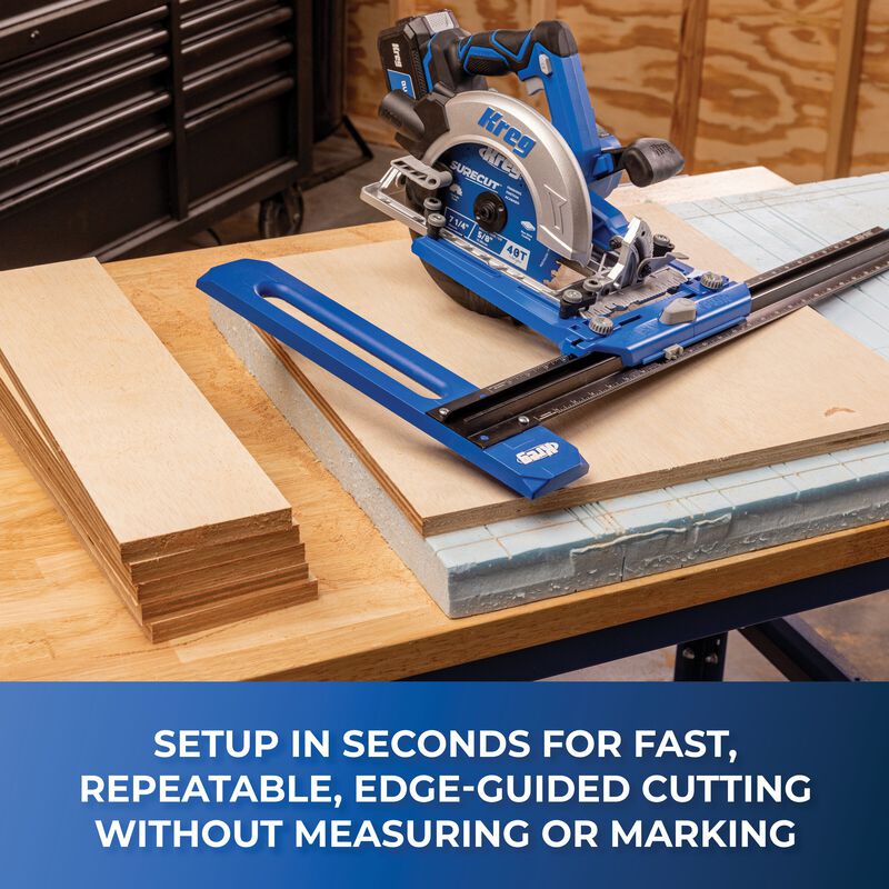 Kreg Rip-Cut™ + Ionic Drive™ 7 1/4" Circular Saw Project Kit, , hi-res