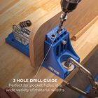 Kreg® Pocket-Hole Jig K4 + 20V Ionic Drive™ 1/2" Compact Drill Project Kit, , hi-res