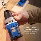 Kreg 20V Ionic Drive™ Drill + Driver Combo Kit, , hi-res
