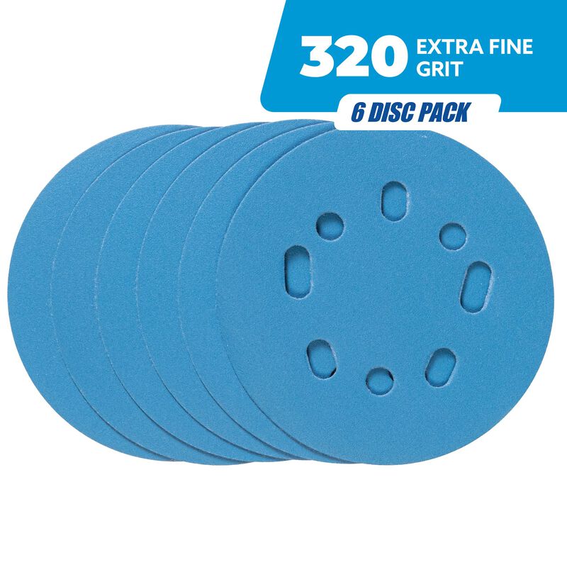 5 Sanding Disc  6pack  320 Grit  hires