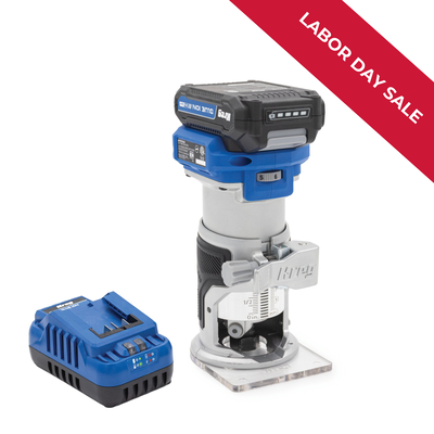 Kreg 20V Ionic Drive&trade; 1/4" Trim Router Kit