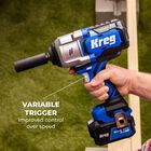 Kreg 20V Ionic Drive&trade; High Torque 1/2" Impact Wrench (Tool Only), , hi-res