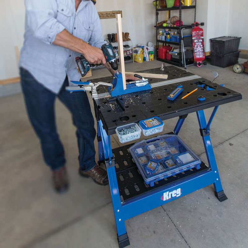 Portable Workbench, Project Center And Vise