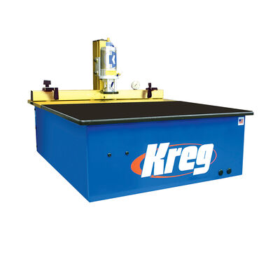 Benchtop Single-Spindle Pneumatic Pocket-Hole Machine,  Benchtop Single-Spindle Pneumatic Pocket-Hole Machine