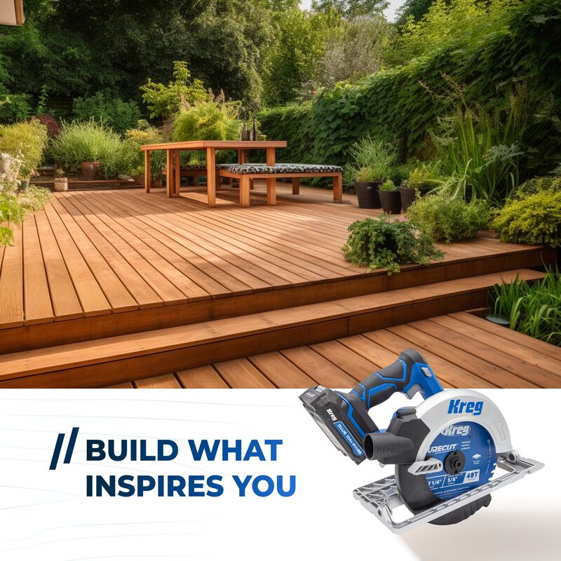 Kreg 20V Ionic Drive&trade; 7 1/4" Circular Saw (Tool Only), , hi-res