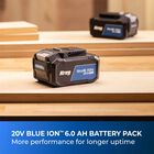 Kreg 20V Blue Ion&trade; 6.0Ah Battery Pack, , hi-res