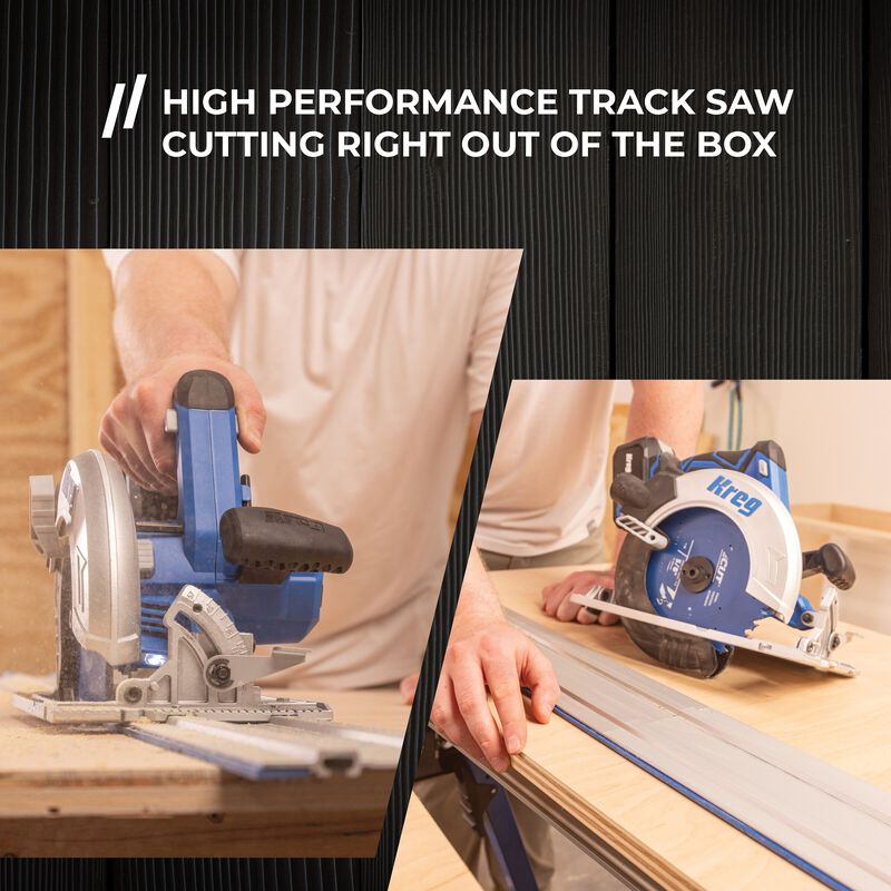 Kreg Accu-Cut™ + Ionic Drive™ 7 1/4" Circular Saw Project Kit, , hi-res