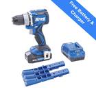 Kreg® Pocket-Hole Jig 320 + 20V Ionic Drive™ 1/2" Compact Drill Project Kit