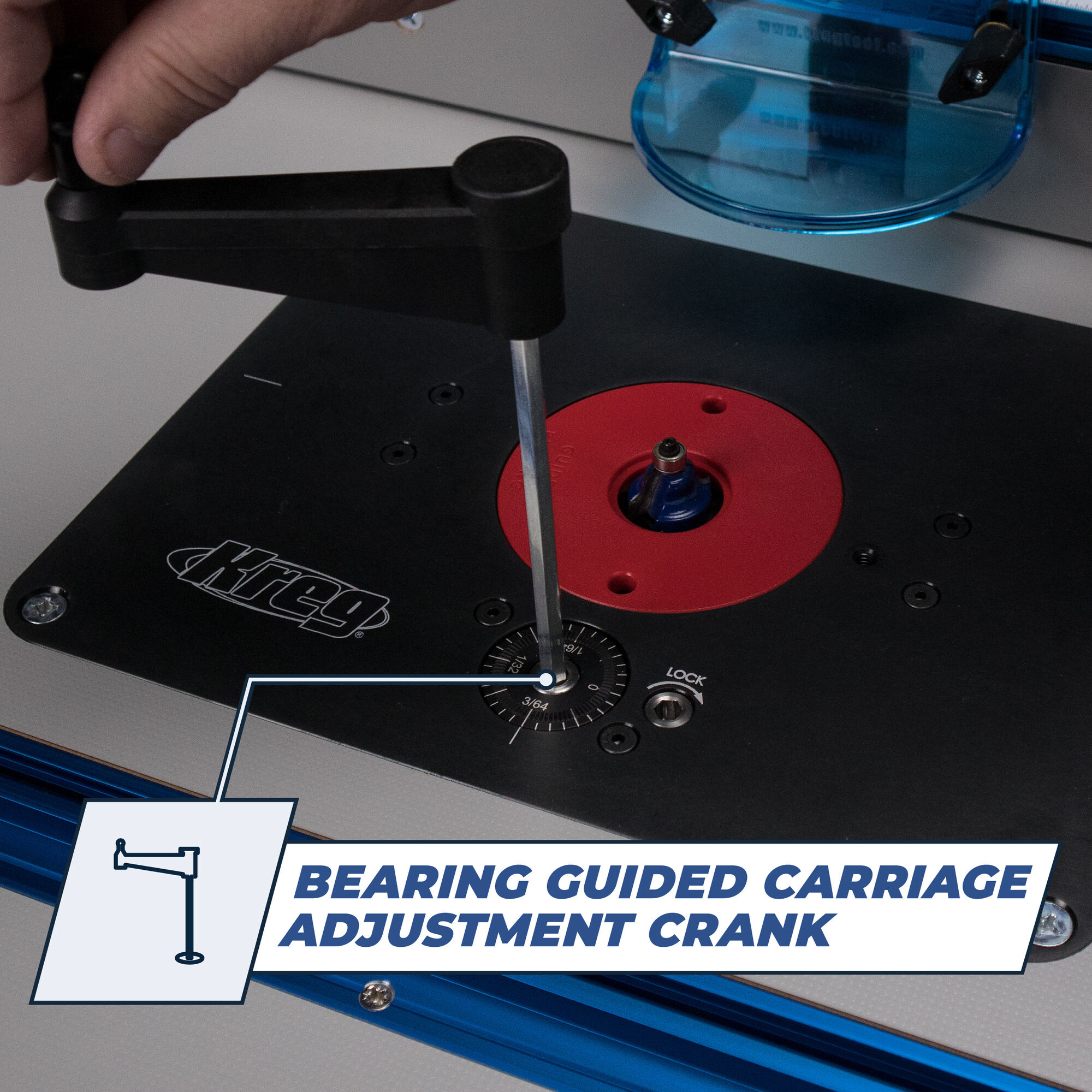 Precision Router Lift Kreg Tool