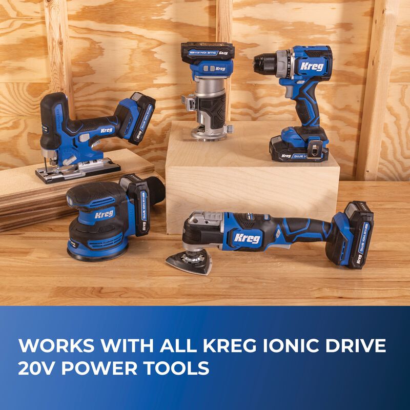 Kreg 20V Blue Ion&trade; 2.0Ah Battery Pack, , hi-res