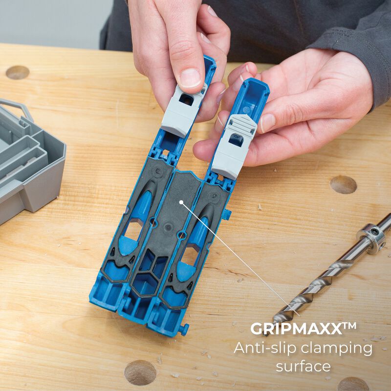 Kreg&reg; Pocket-Hole Jig 320 + 20V Ionic Drive&trade; 1/2" Compact Drill Project Kit, , hi-res