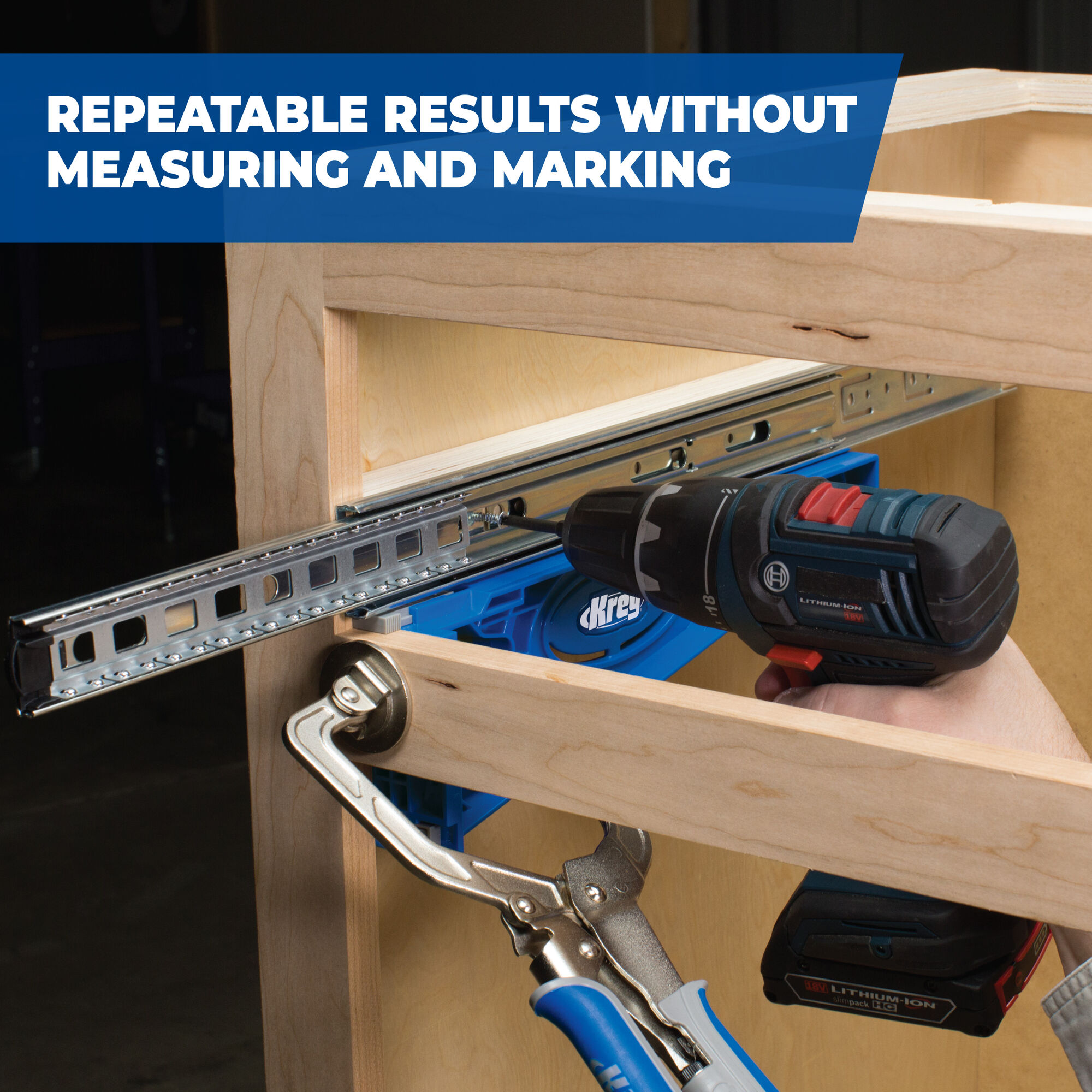 Drawer Slide Jig Kreg Tool