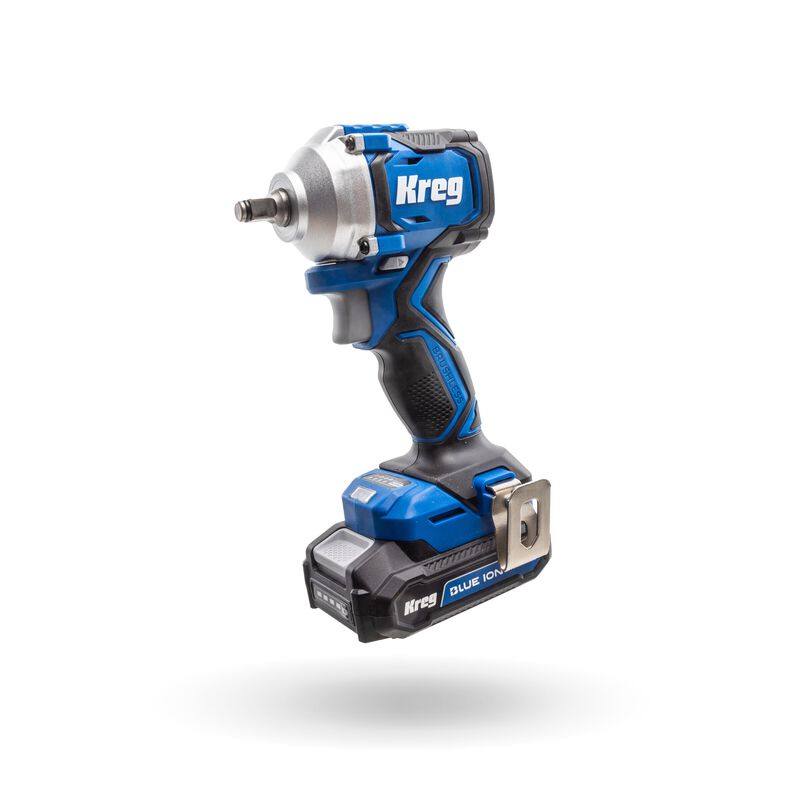 Kreg 20V Ionic Drive&trade; 3/8" Compact Impact Wrench Kit, , hi-res