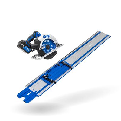 Kreg Adaptive Cutting System Accu-Cut&trade; + Ionic Drive&trade; 7 1/4" Circular Saw Project Kit