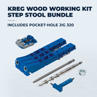 Woodworking Kit - Step Stool Bundle, , hi-res