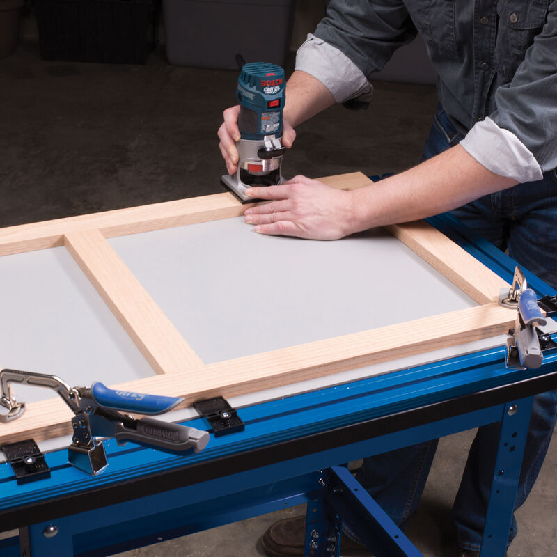 Clamp Table and Steel Stand Combo, , hi-res