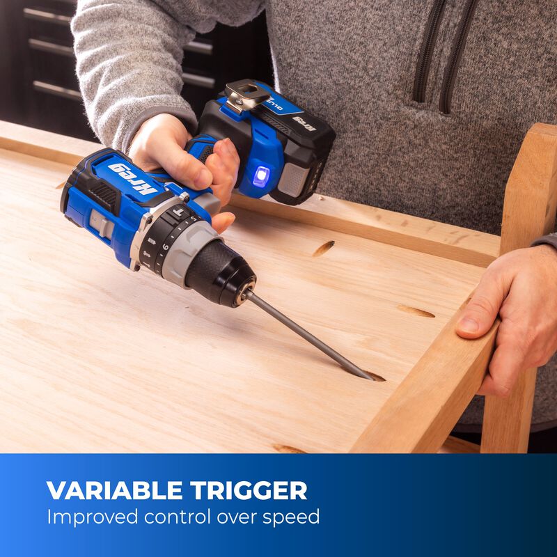 Kreg 20V Ionic Drive&trade; 1/2" Compact Hammer Drill Kit, , hi-res