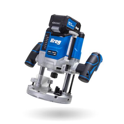 Kreg&reg; 20V Ionic Drive&trade; 2 1/4 HP Plunge Router Kit