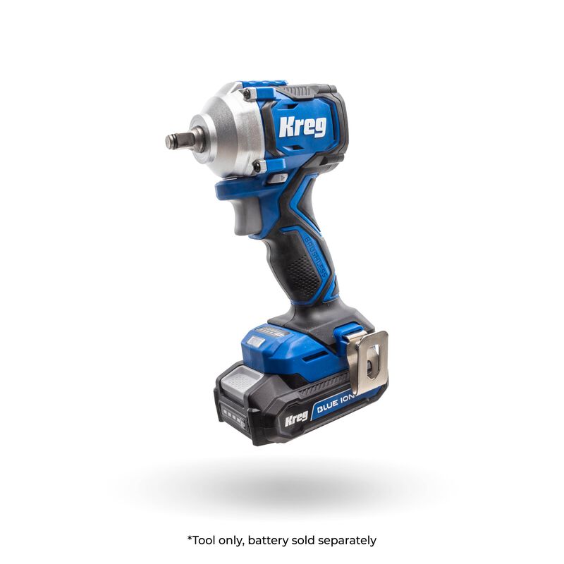Kreg 20V Ionic Drive&trade; 3/8" Compact Impact Wrench (Tool Only), , hi-res