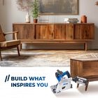 Kreg&reg; 20V Ionic Drive&trade; 6 1/2" Plunge-Cut Track Saw Kit, , hi-res