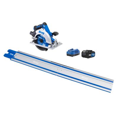 Kreg Adaptive Cutting System Accu-Cut&trade; + Ionic Drive&trade; 7 1/4" Circular Saw Project Kit
