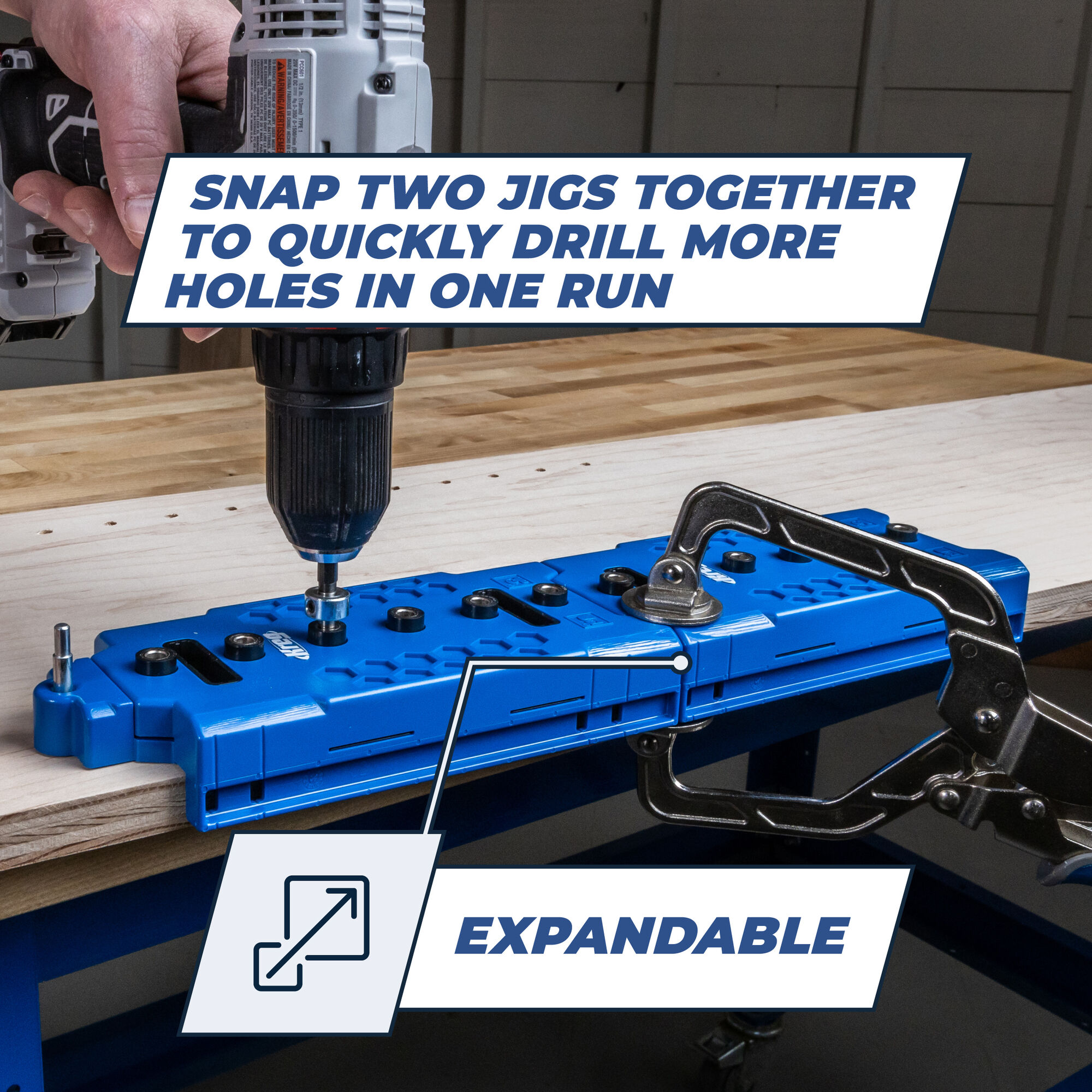 Shelf Pin Jig 5mm Kreg Tool