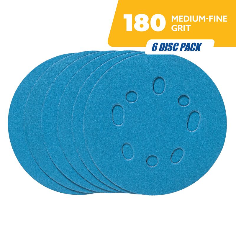 5 Sanding Disc  6pack  180 Grit  hires