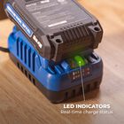 Kreg 20V BlueIon™ Battery and Charger Starter Kit - 2.0Ah, , hi-res