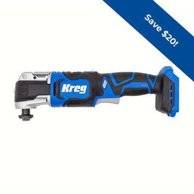 Kreg 20V Ionic Drive&trade; Oscillating Multi-Tool (Tool Only)