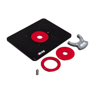 Precision Router Table Insert Plate - Predrilled for Kreg