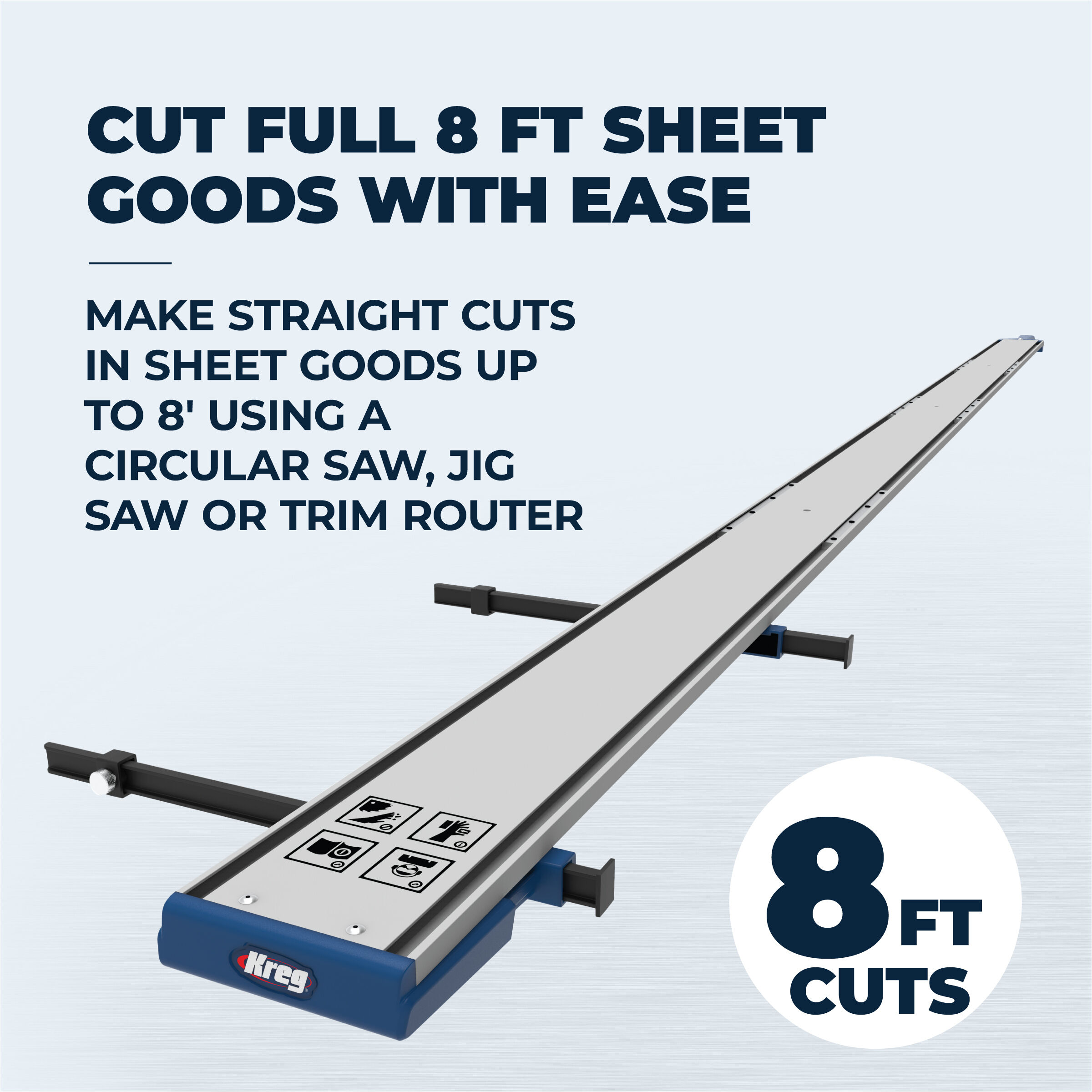 Kreg Straight Edge Guide XL - Circular Saw Guide Rail | KregTool