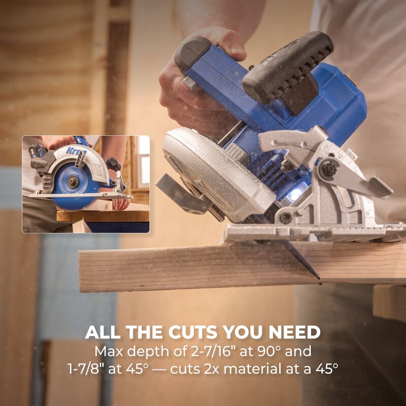 Kreg 20V Ionic Drive™ 7-1/4" Circular Saw (Tool Only), , hi-res