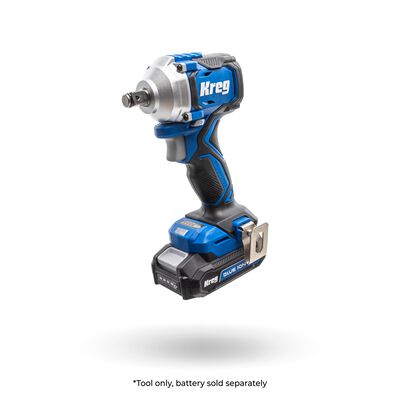 Kreg 20V Ionic Drive&trade; 1/2" Compact Impact Wrench (Tool Only)