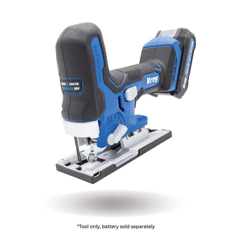 Kreg 20V Ionic Drive™ Barrel Grip Jigsaw (Tool Only), , hi-res