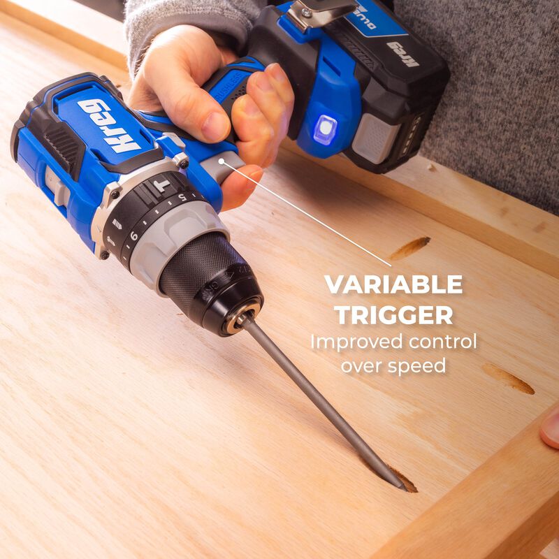 Kreg 20V Ionic Drive&trade; 1/2" Compact Hammer Drill (Tool Only), , hi-res